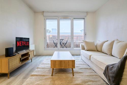 Saint-Maurice Pellevoisin Apartment | Élégant appartement avec balcon privé à Lille