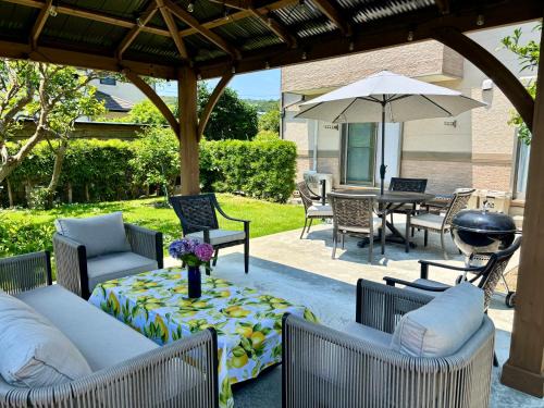 Nagawa Villa | 一棟貸別荘Seaside Villa! 最大12名 弓ヶ浜海水浴場徒歩5分!ペット可