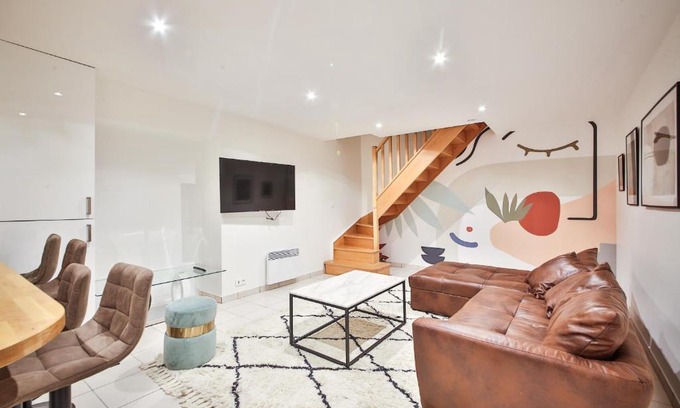 Necker Apartment | 02#Duplex 2Bedrooms#Sèvres Lecourbe#Necker