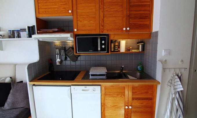 Jeux Apartment | 10th floor, balcony, tv, ski locker, 26m², Alpe d'Huez