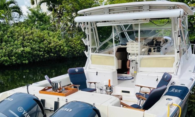 West Little Havana Boat Rental | $150 PER HR Grady White 33 Ft Boat. Max10 guests. Inbox us