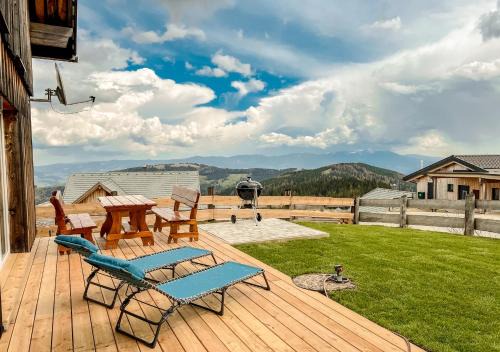 Bad Sankt Leonhard im Lavanttal Ski Chalet | 1A Chalet Eck - Wandern, Grillen, Panorama Sauna!