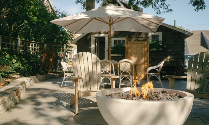 Harwich Port Cottage | 2-bedroom cottage with large outdoor patio and fire pit.