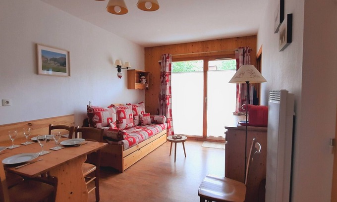 Orcieres-Merlette Apartment | 2-room cabin 6 people, pool, parking, wifi in Orcières Merlette