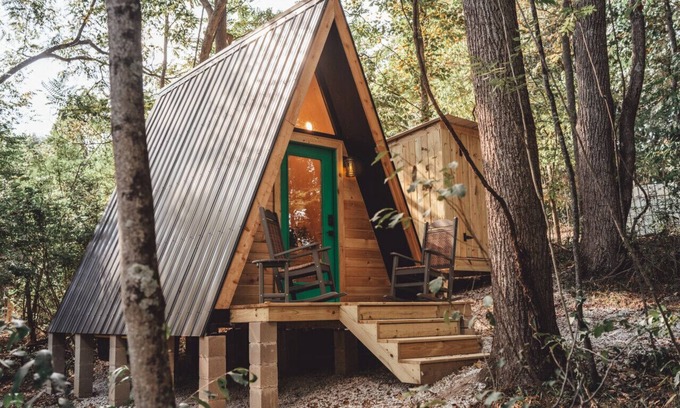 Rockbridge Ski Chalet | 2 Tiny A-Frames in Hocking Hills