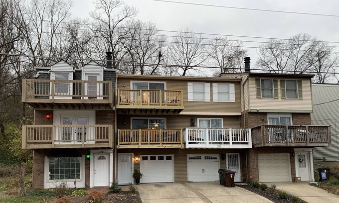 Covington House | 2 Townhomes attached to each other