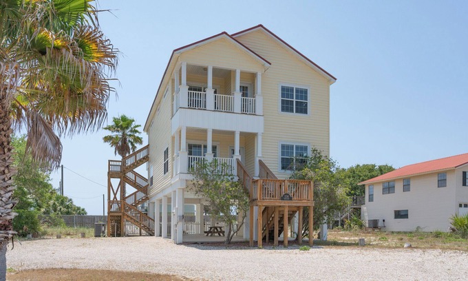 St. George Island House | 20% OFF FALL! Family-Friendly w/Private Pool, Gulf Views, Dogs OK!