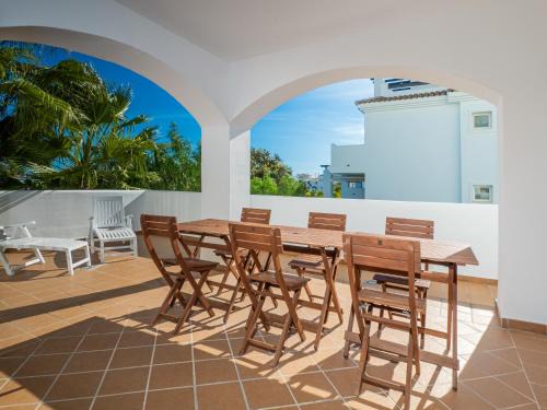 San Luis de Sabinillas Apartment | 2044-Groundfloor with huge terrace and pools