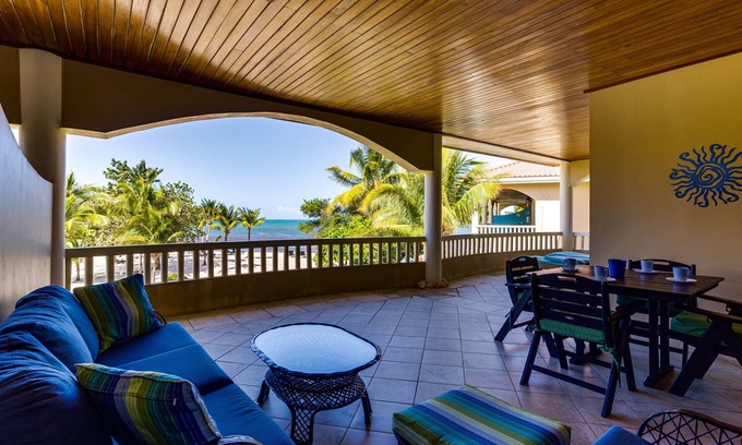 Placencia Villa | 2BR Beachfront Villa w/Pool, Perfect for Relaxing