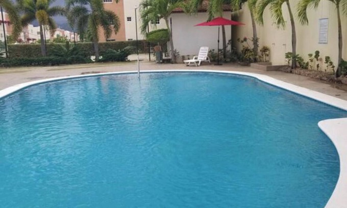 Gregorio Luperon House | 3 bedroom furnished apartment with pool gym parking 24 hours security