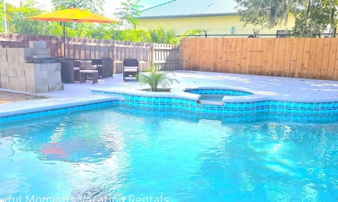 Florida Central Atlantic Coast House | #33 Orlando Serenity Pool Home