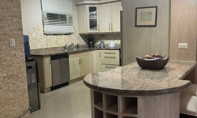 La Esplanada Apartment | 3BD 3BT beachfront residence near everything in Sosua, TV/internet/pool