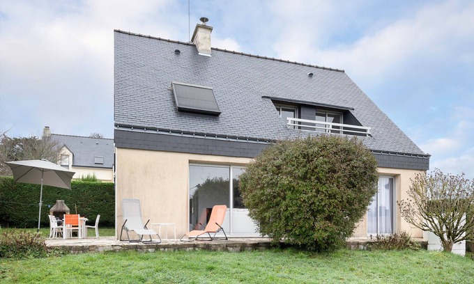 Sarzeau Ski Chalet | 400m from the beach in Sarzeau house for 6