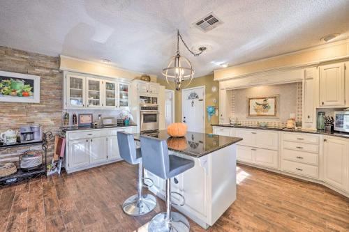 Rogers Villa | 7 Mi to Lake Expansive Rogers Villa with Pond!
