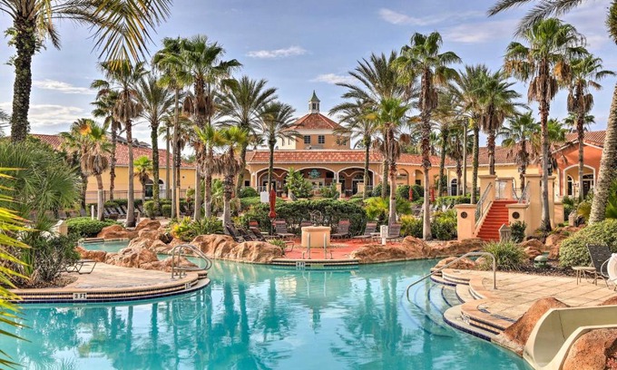 Regal Palms House | 9 Mi to Disney Sunny Resort Townhome with Patio!