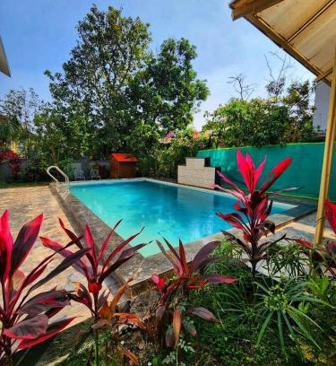 Kune N.m. Villa | Aashiyana Villa - The Dream Stays ll Jacuzzi ll 3Ac Rooms ll WiFi ll Pvt Big Pool ll Garden