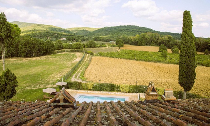Castiglion Fibocchi Apartment | Agriturismo San Pietro Appartamento Sambuco