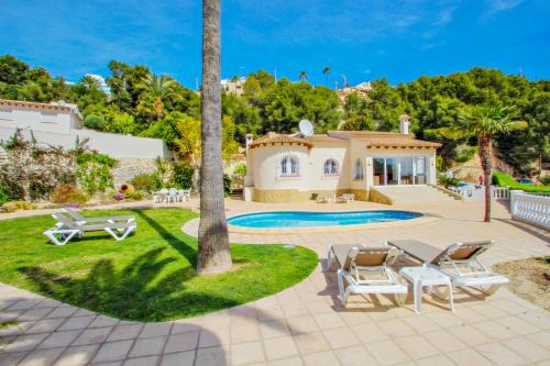 Benimeit Villa | Alldo - hill side with private pool in Moraira