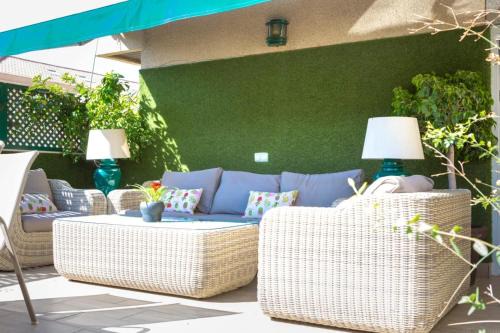 Parque Ayala Apartment | AMAIZING ROOFTOP, 70 M TERRACE,Pool,BEACH,PARKING