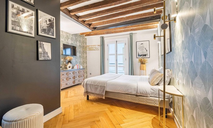 Quartier de la Place-Vendome Apartment | Amazing Historical Parisien Loft Next TO Louvre Area ! 6
