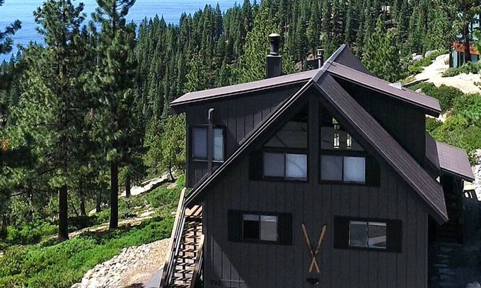 Incline Village Cabin | Amazing Lake Tahoe Views! In Incline Village, NV, Game Room for Family Fun!