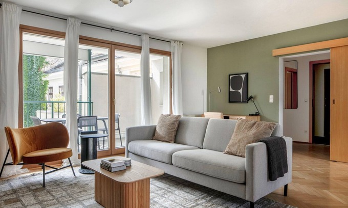 Mariahilf Apartment | Amazing Mariahilf 2BR w/Balcony, nr Bars & Shops, by Blueground