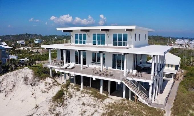 Port St. Joe House | Amazing North Cape gulf front, unmatched views, completed April 2024!