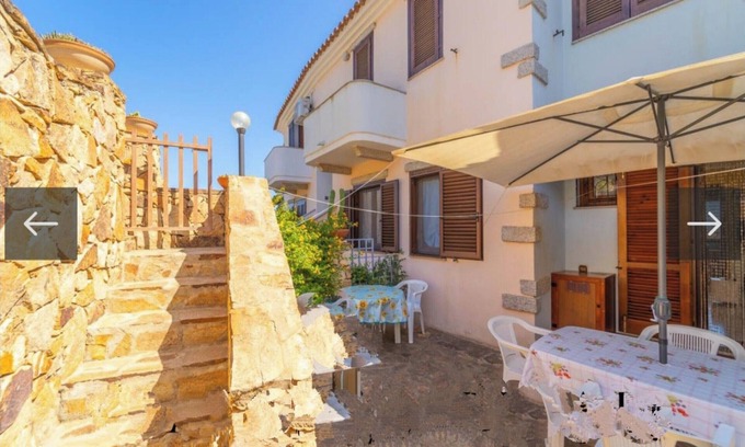 Agrustos Apartment | Anna, three-room apartment in Agrustos, with beautiful sea view, 1500 mt from the beaches