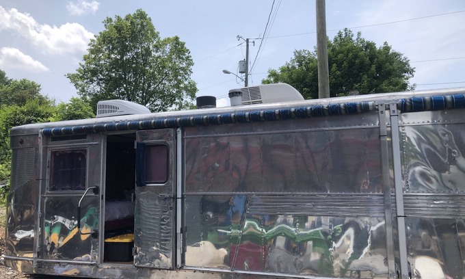 Myrtle Beach RV Rental | Antique 1958 Spartan Camper Trailer, Ocean Lakes Cmpgrnd, I-33.