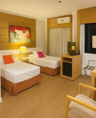 Vila Congonhas Apartment | Apart hotel Noble & CONGONHAS AIRPORT - DUAS CAMAS DE solteiro