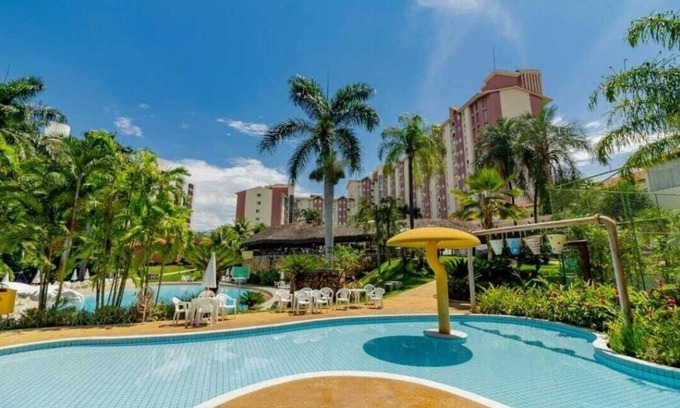 Vila Moraes Apartment | Apartamento com Requinte e Conforto no Hotel Hotsprings, com Banheira Privativa