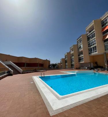 Las Caletillas Apartment | Apartamento con piscina y vistas al mar