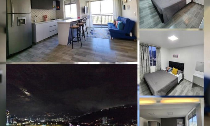 Niquia Apartment | Apartamento a pasos del Metro y centro comercial - Vista - Parking - Gym