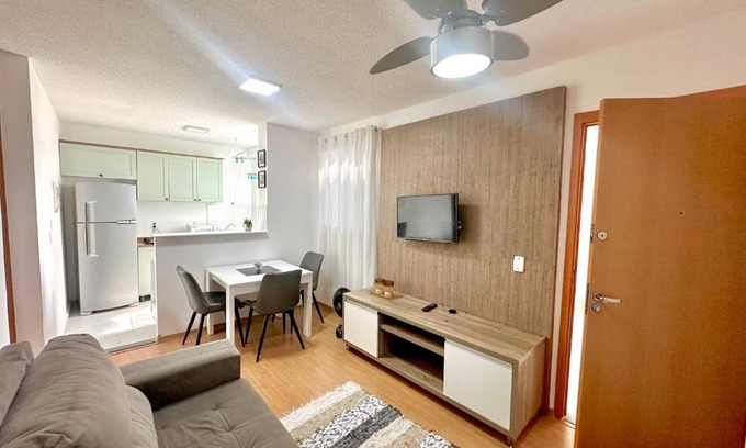 Cachoeira das Garcas Apartment | Apartamento com 2 dormitórios, 1 vaga de garagem e mercadinho 24hrs, em ótima localização!