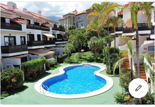 Puerto de la Cruz Apartment | Apartamento con jardín y piscina B
