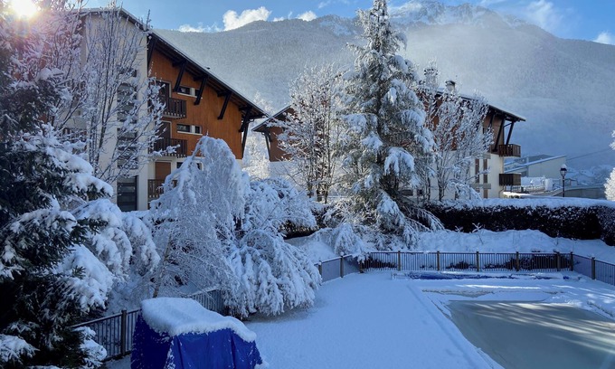 Saint-Lary-Soulan Apartment | Apartment 203 mountain view Residence Les Rives de l'Aure.