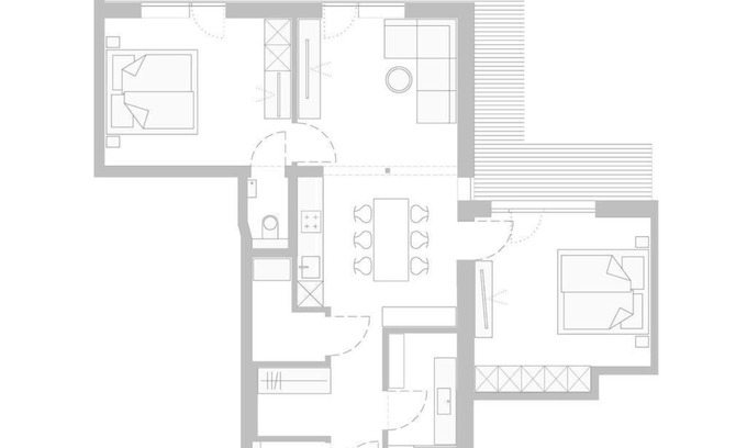 Mellau Apartment | Apartment 4 with balcony - Aparthotel Hubertus Mellau
