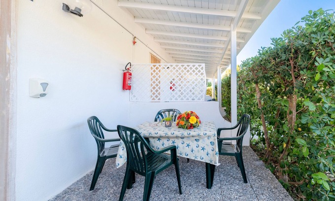 Otranto Apartment | Apartment 'Alimini - 4' with Private Terrace, Wi-Fi and Air Conditioning