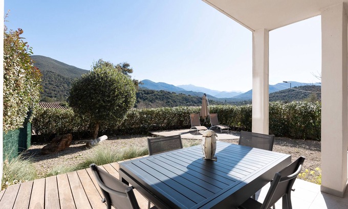 Ponte-Leccia Apartment | Apartment 'Cismonte' with Mountain View, Private Terrace and Wi-Fi