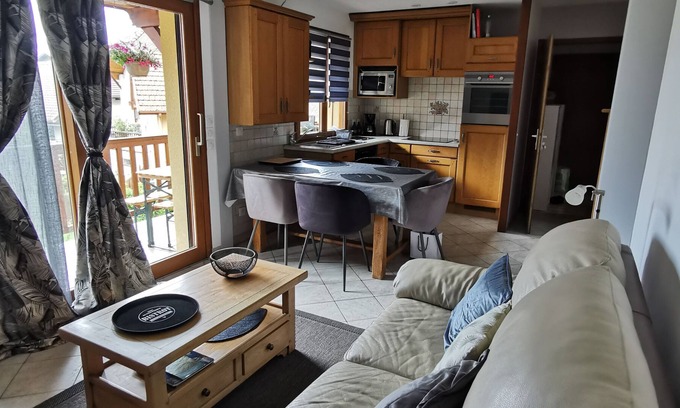 Menthon-Saint-Bernard Apartment | Apartment heart of village close to amenities, leisure and tourism activities