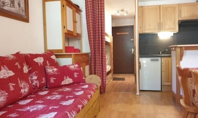 La Rosiere Apartment | Apartment Montvalezan-La Rosière, studio flat, 4 persons