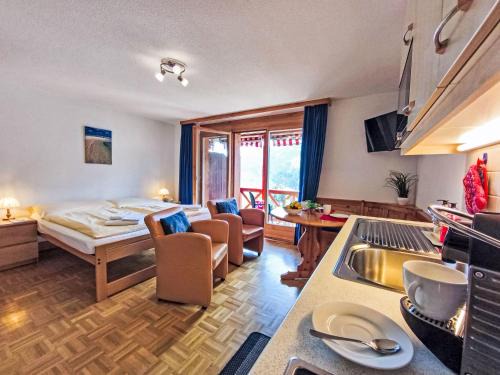 Wengen Apartment | Apartment Rose Studio Y by Interhome