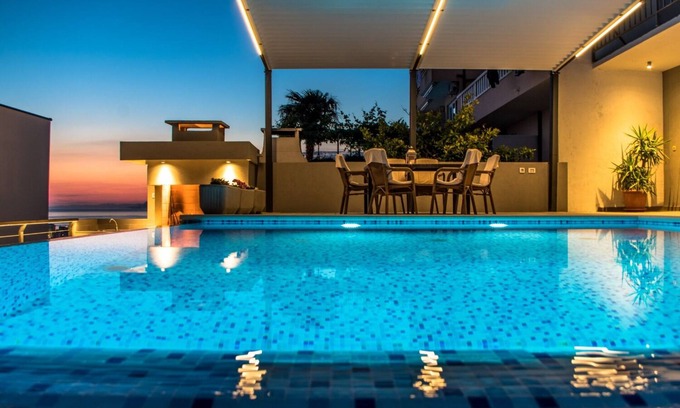 Moca Apartment | Apartment Stan - with pool : - Makarska, Riviera Makarska, Croatia