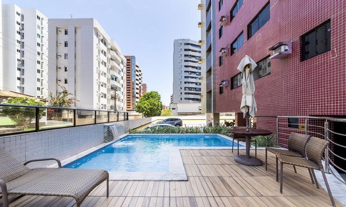 Ponta Verde Apartment | Apartment w/Pool 500m From the Beach Soh1102