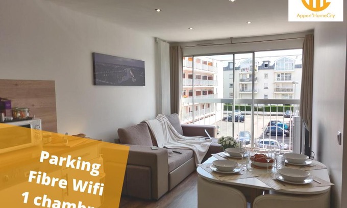 Centre Ville Rive Gauche Apartment | Appart'HomeCity - Rouen Ile Lacroix Seine