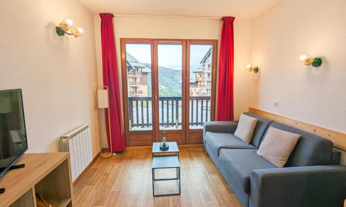 Valmeinier Apartment | Appartement 2/4 pers, Résidence 4* Les Hauts de Valmeinier, Centre station