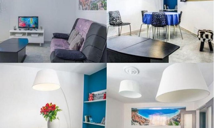 Quartier du Port Apartment | Appartement 3 pièces SoNice au centre de Nice