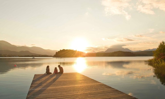 Faak am See Resort | Appartement Bergeweise 1 - Naturel Hoteldorf SEELEITN