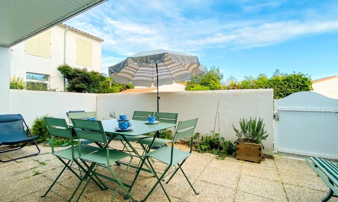 La Couarde-sur-Mer Apartment | Appartement dans résidence avec piscine
