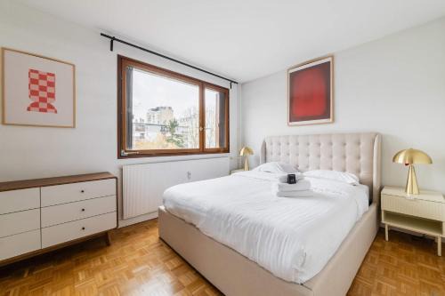 Republique–Point-du-Jour Apartment | Appartement Paisible proche parc des princes - 4P